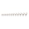 Tekton 3/8 Inch Drive 6-Point Flare Nut Crowfoot Wrench Set, 12-Piece (8-19 mm) WCF90220 - alternate 1